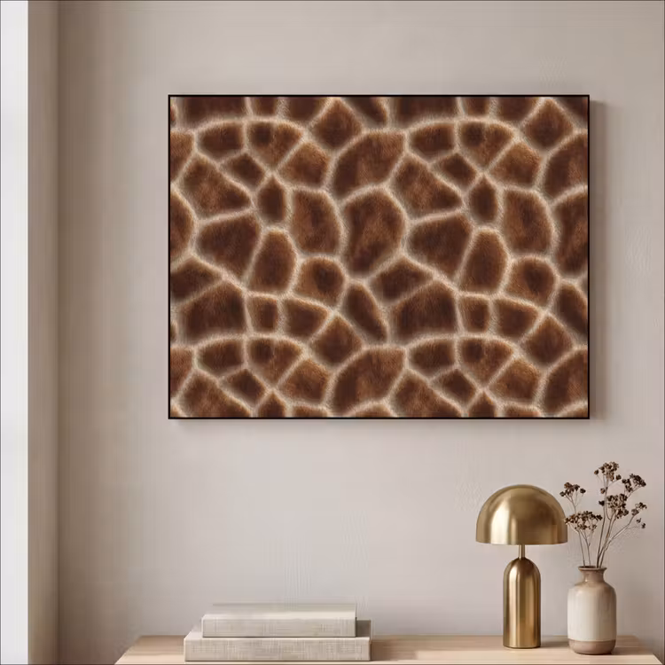Art Frame - Giraf - Bruin - Vacht — 3