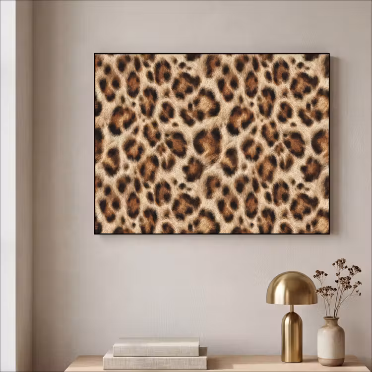 Art Frame - Luipaard - Bruin - Vacht — 3