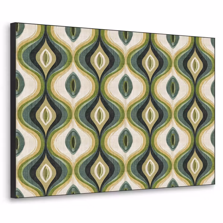 Art Frame - Abstract - Ritmisch - Groen — 1