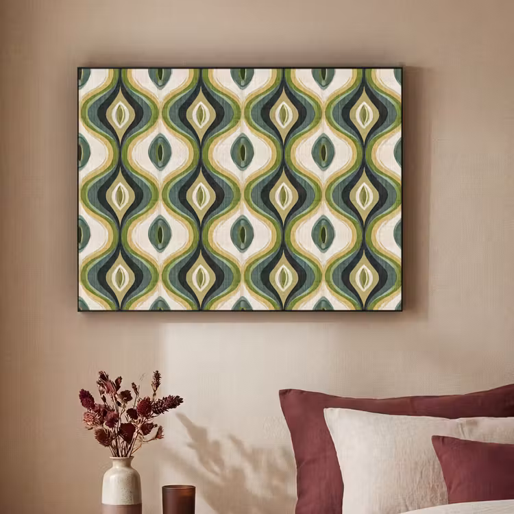 Art Frame - Abstract - Ritmisch - Groen — 2