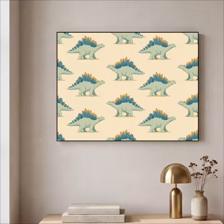 Art Frame - Dino - Patroon - Groen — 3