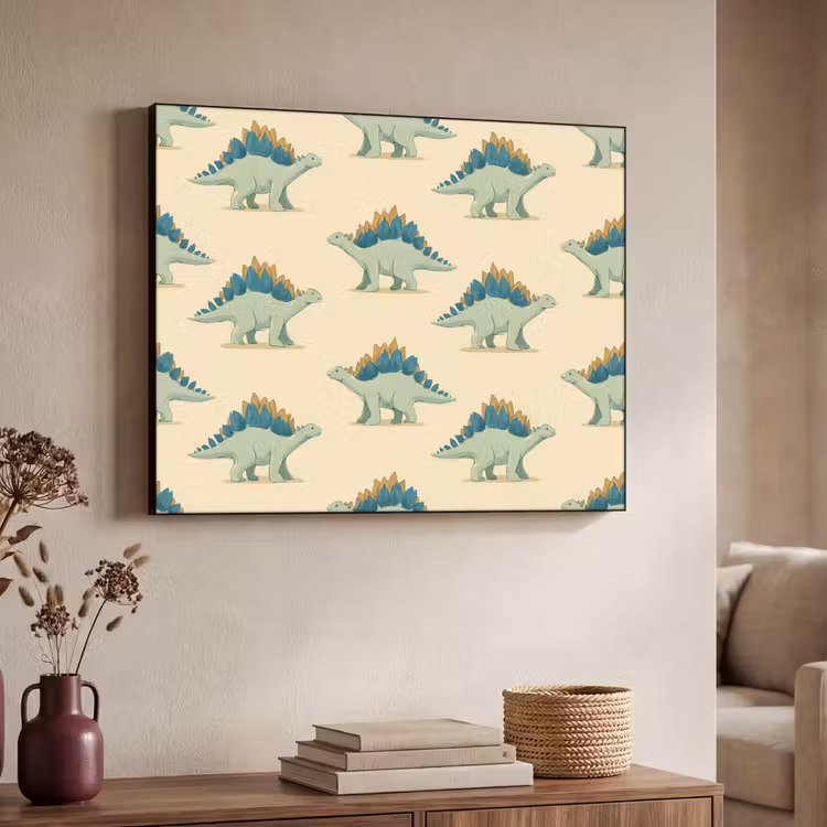 Art Frame - Dino - Patroon - Groen — 4