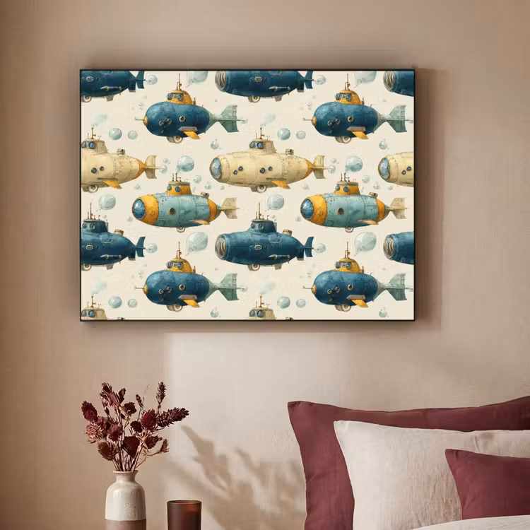 Art Frame - Duikboot - Fantasie - Kleurrijk — 2