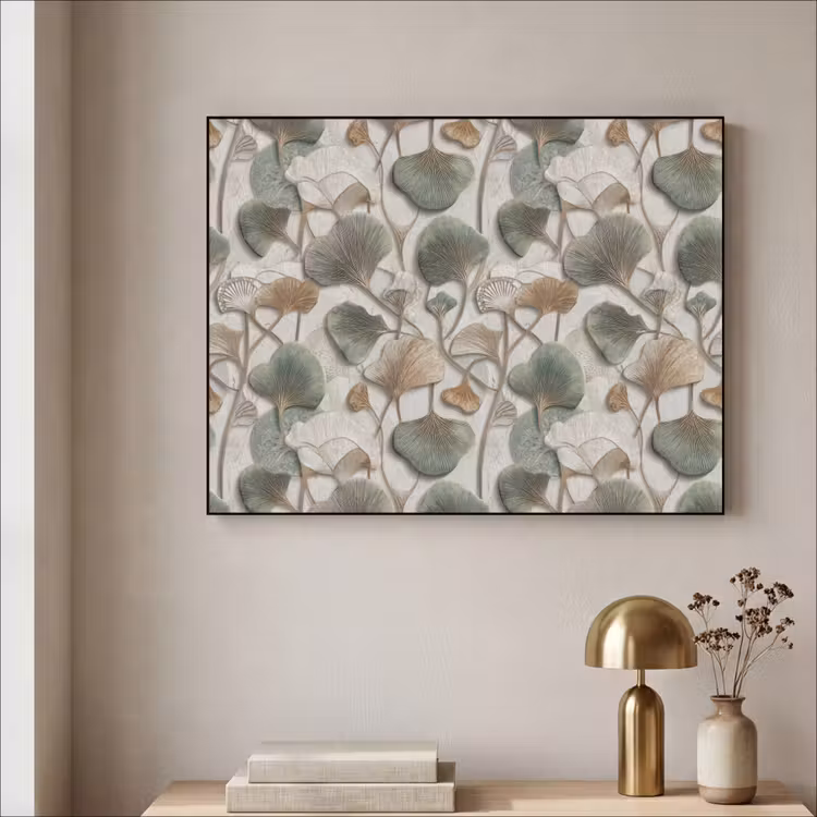 Art Frame - Elegant - Bladeren - Groen — 3
