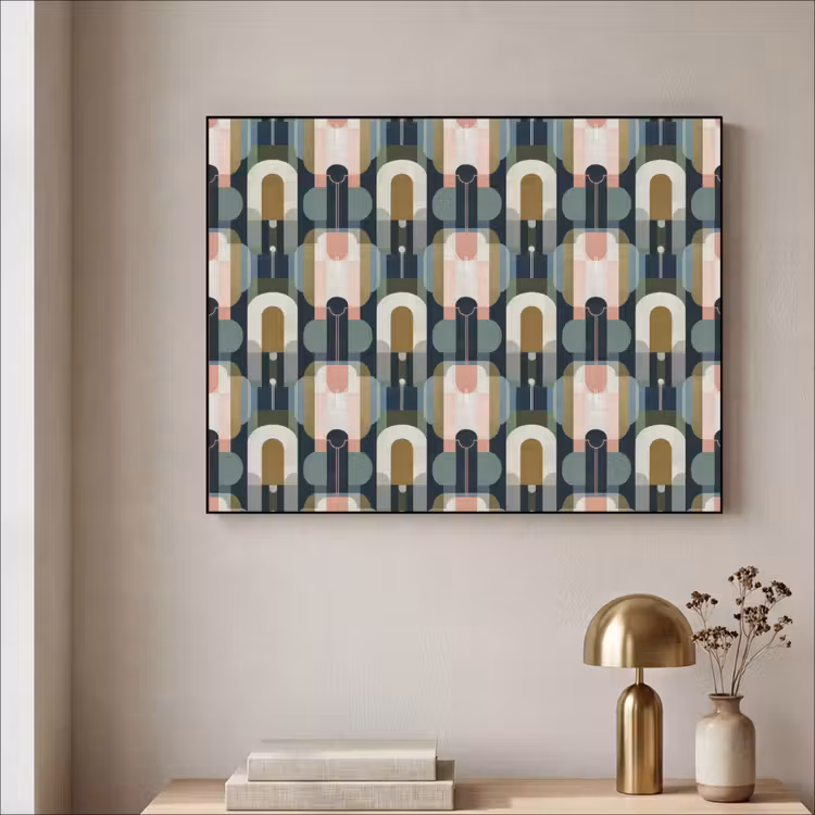 Art Frame - Geografisch - Modern - Kleurrijk — 3