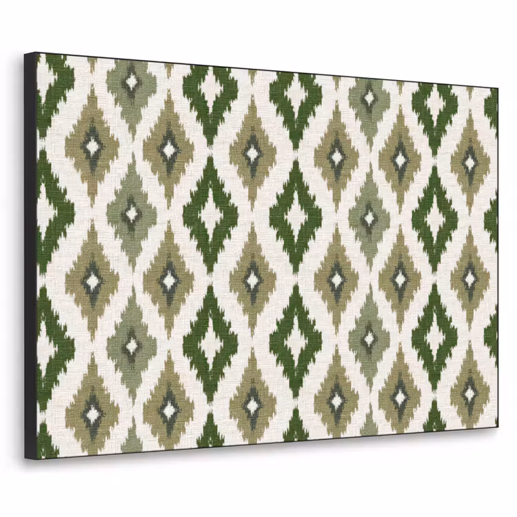 Art Frame - Geografisch - Ruitmotief - Groen — 1