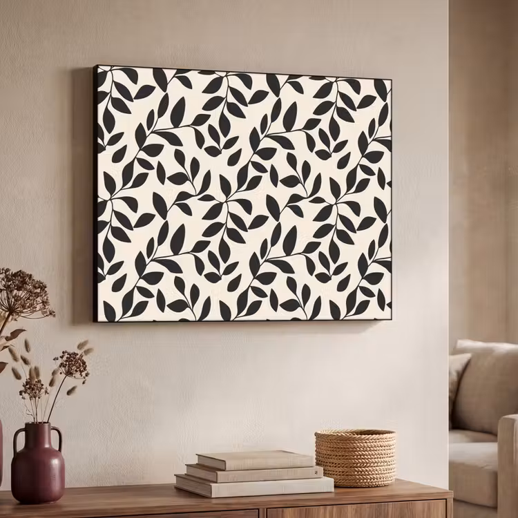 Art Frame - Elegant - Patroon - Zwart - Beige — 4