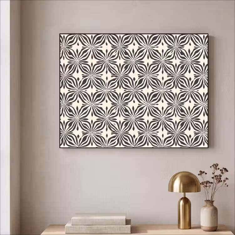 Art Frame - Grafisch - Patroon - Zwart — 3