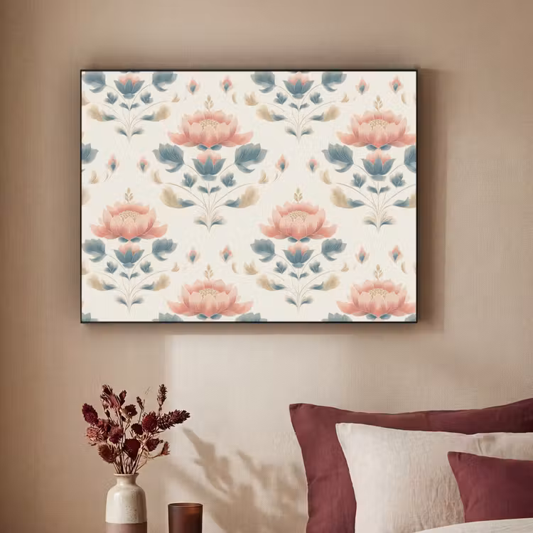 Art Frame - Lotus - Bloemen - Roze — 2