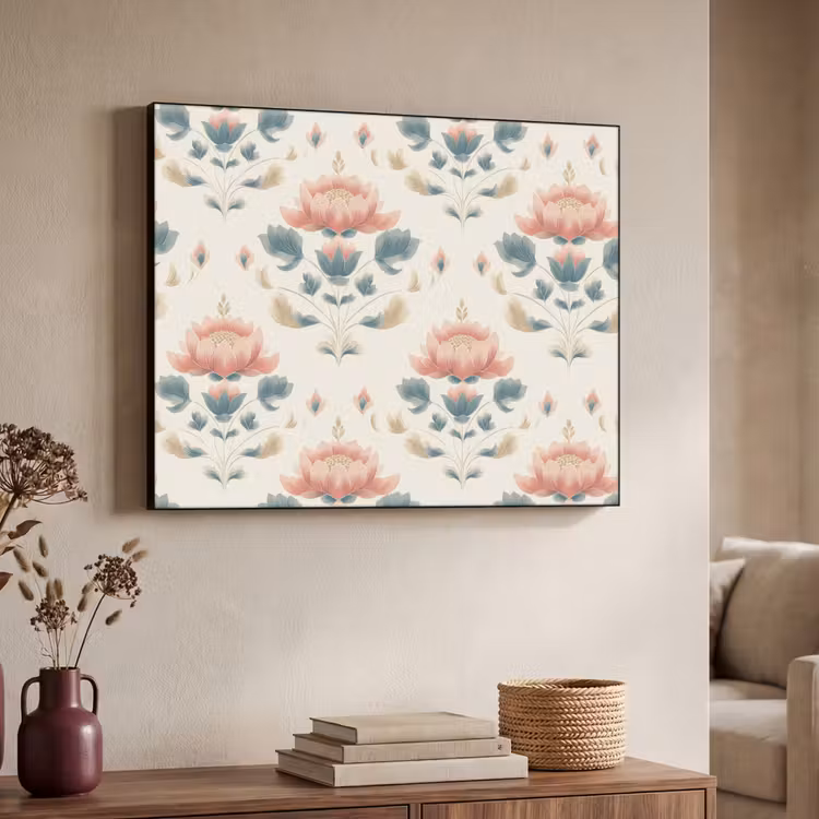 Art Frame - Lotus - Bloemen - Roze — 4