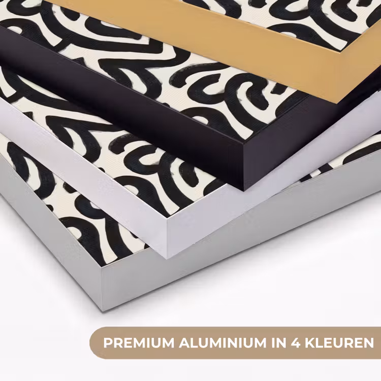 Art Frame - Modern - Abstract - Zwart — 5