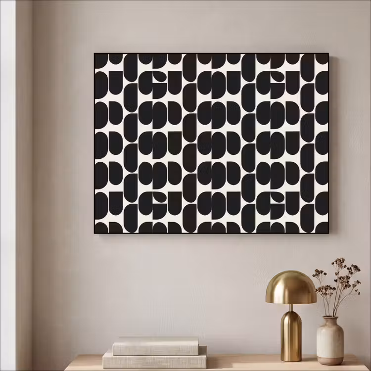 Art Frame - Modern - Patroon - Zwart — 3