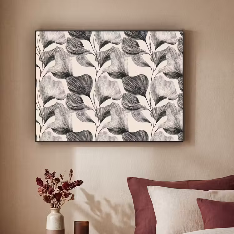 Art Frame - Botanisch - Bladeren - Zwart — 2