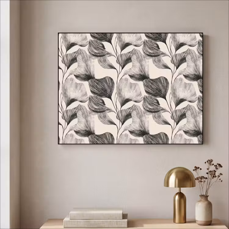 Art Frame - Botanisch - Bladeren - Zwart — 3