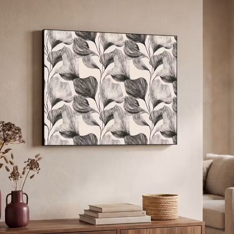 Art Frame - Botanisch - Bladeren - Zwart — 4