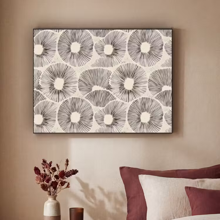 Art Frame - Cirkels - Patroon - Zwart — 2