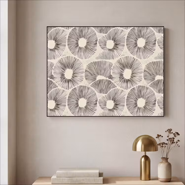 Art Frame - Cirkels - Patroon - Zwart — 3