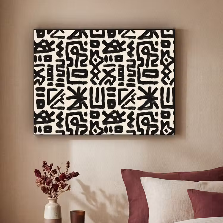 Art Frame - Geometrisch - Figuren - Zwart — 2
