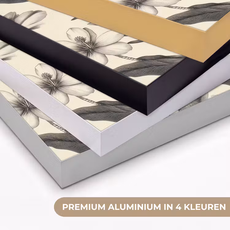 Art Frame - Klassiek - Botanisch - Zwart - Beige — 5