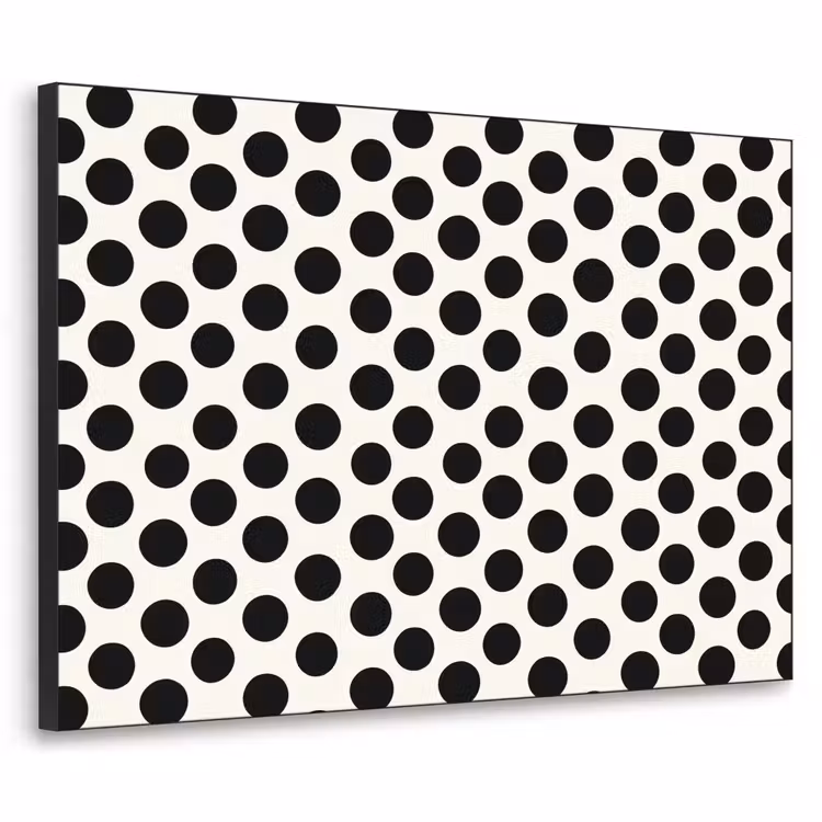 Art Frame - Klassiek - Stippen - Zwart — 1