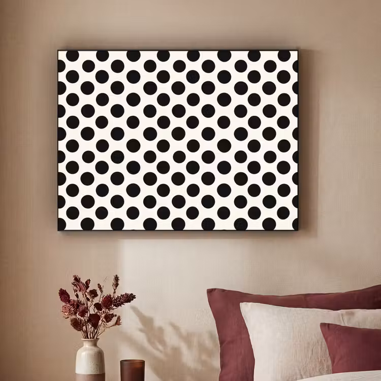 Art Frame - Klassiek - Stippen - Zwart — 2