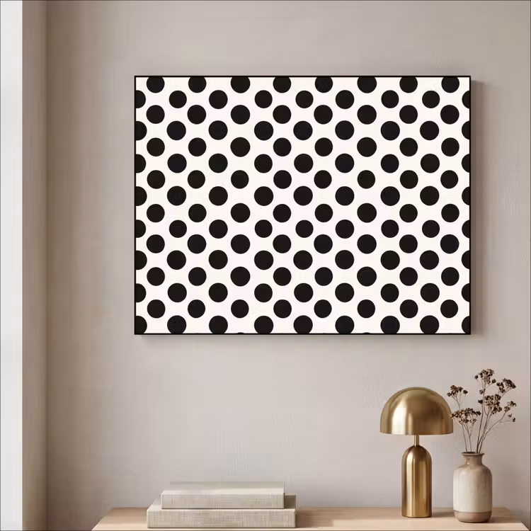 Art Frame - Klassiek - Stippen - Zwart — 3