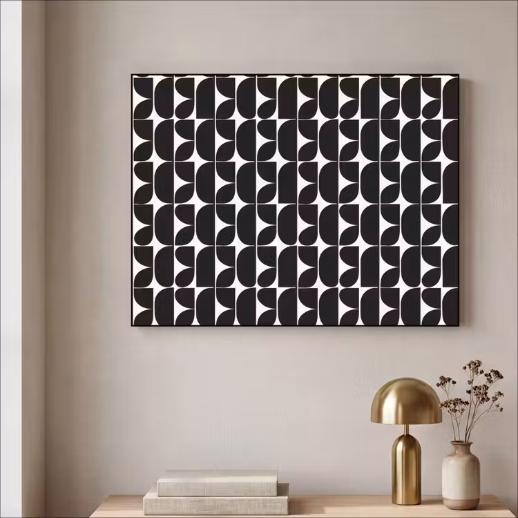 Art Frame - Modern - Geometrisch - Zwart — 3