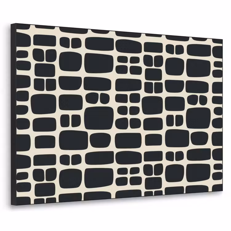 Art Frame - Modern - Organisch - Zwart — 1
