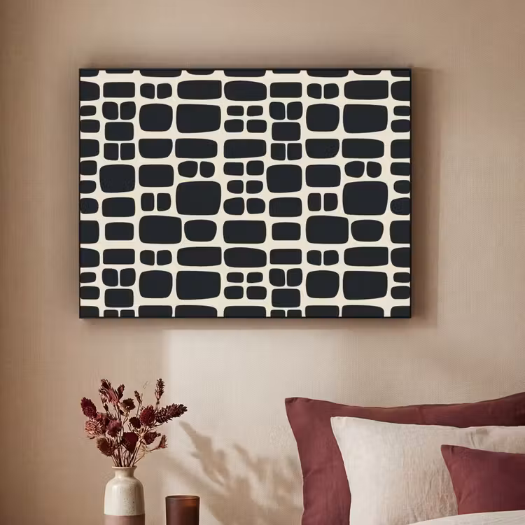 Art Frame - Modern - Organisch - Zwart — 2