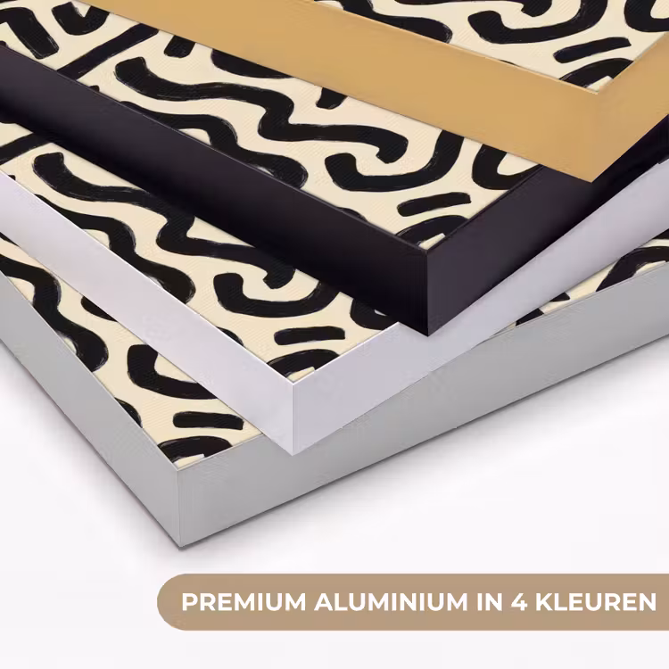 Art Frame - Abstract - Lijnen - Zwart — 5