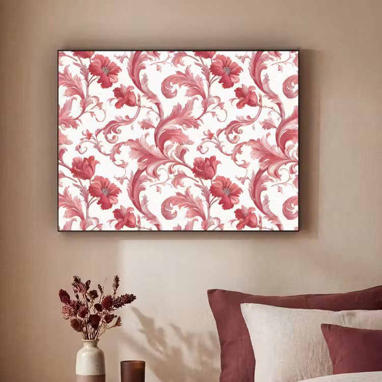 Art Frame - Barok - Patroon - Rood — 2