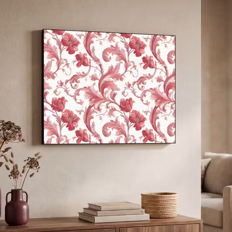 Art Frame - Barok - Patroon - Rood — 4