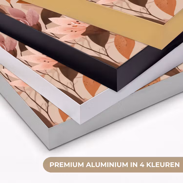 Art Frame - Bloemen - Bladeren - Bruin — 5