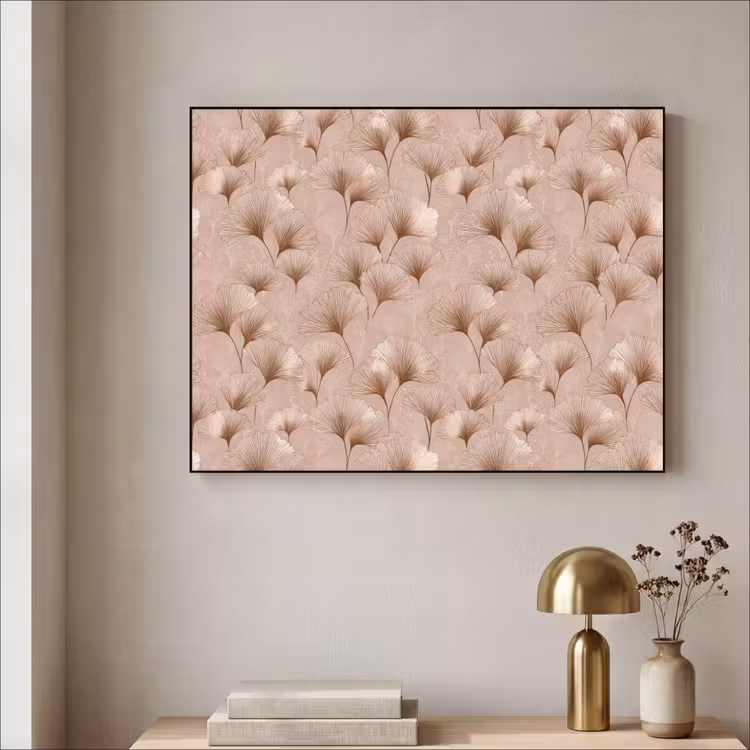 Art Frame - Ginkgo - Patroon - Roze — 3