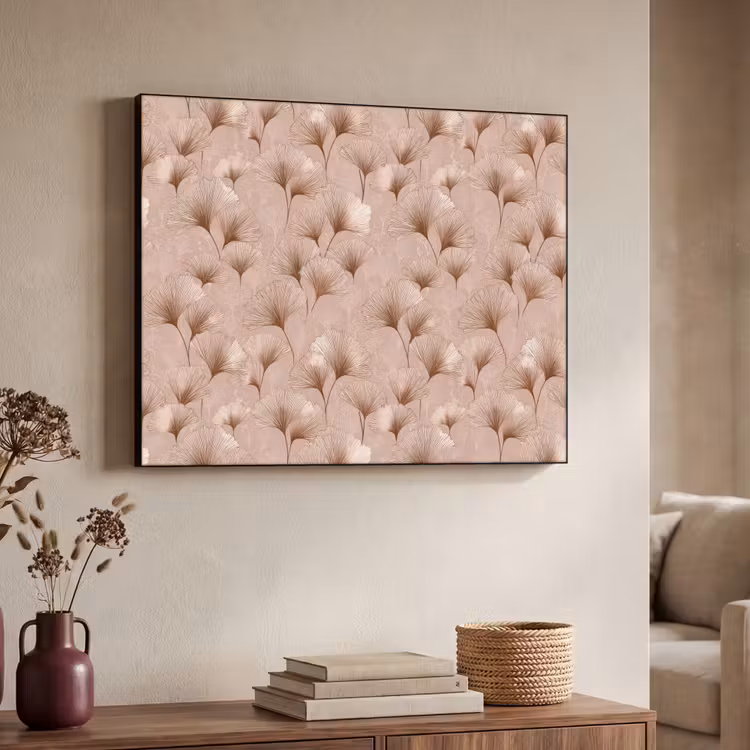 Art Frame - Ginkgo - Patroon - Roze — 4