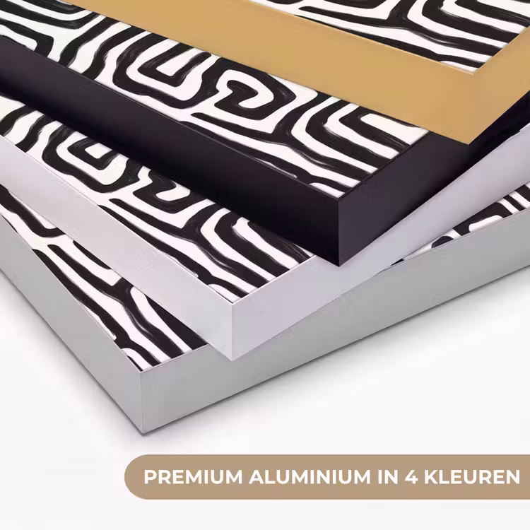 Art Frame - Grafisch - Lijnen - Zwart - Wit — 5