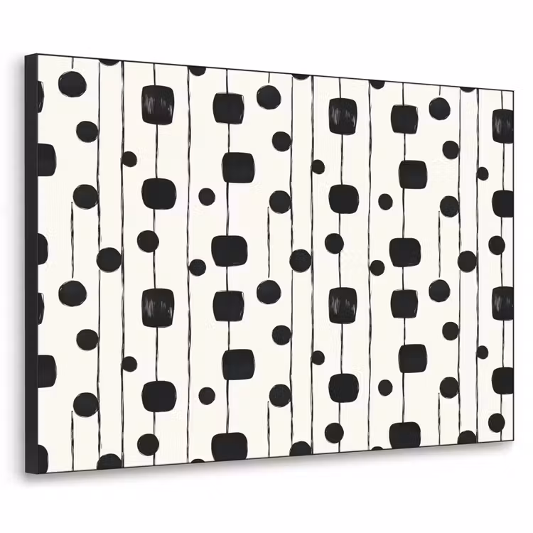 Art Frame - Grafisch - Modern - Zwart — 1