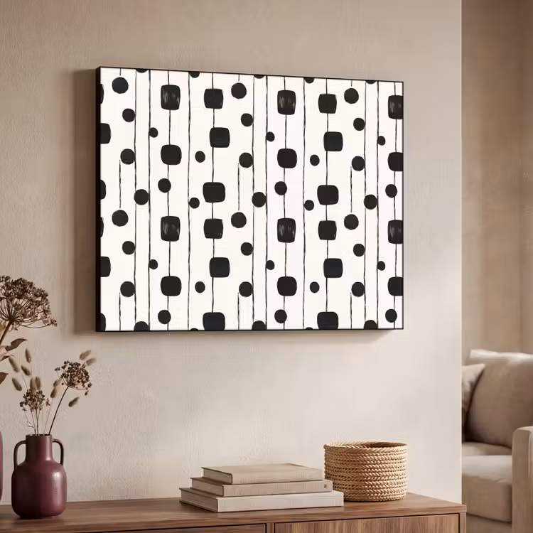 Art Frame - Grafisch - Modern - Zwart — 4