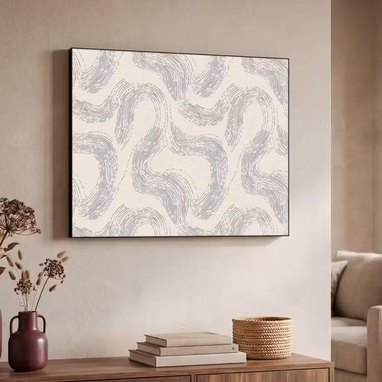 Art Frame - Lijnen - Patroon - Beige - Minimalistisch — 4