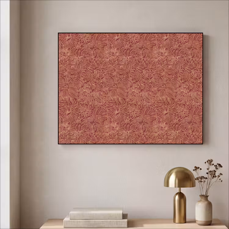 Art Frame - Bloemen - Motief - Rood — 3