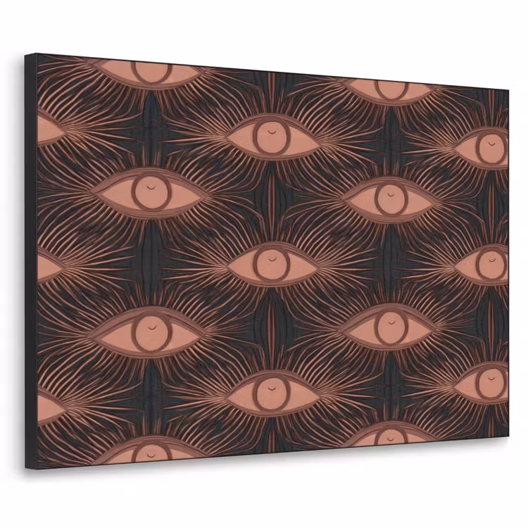 Art Frame - Boheems - Oog - Bruin — 1