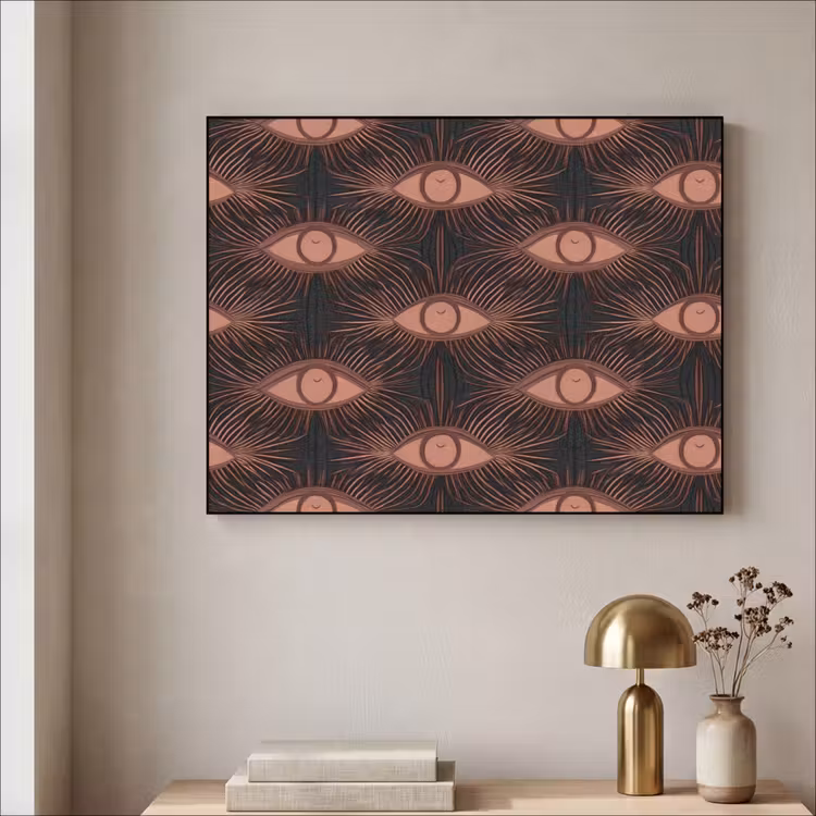 Art Frame - Boheems - Oog - Bruin — 3