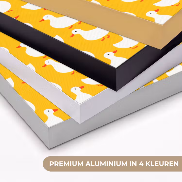 Art Frame - Eendjes - Patroon - Geel — 5