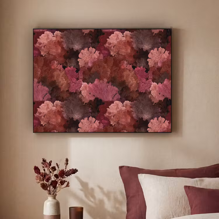 Art Frame - Koraal - Textuur - Kleurrijk — 2