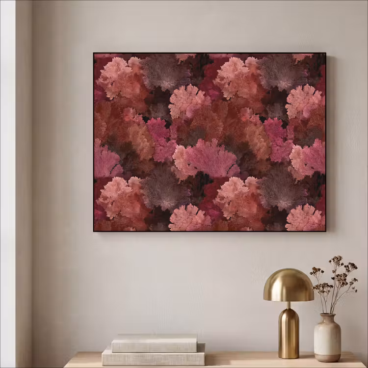 Art Frame - Koraal - Textuur - Kleurrijk — 3