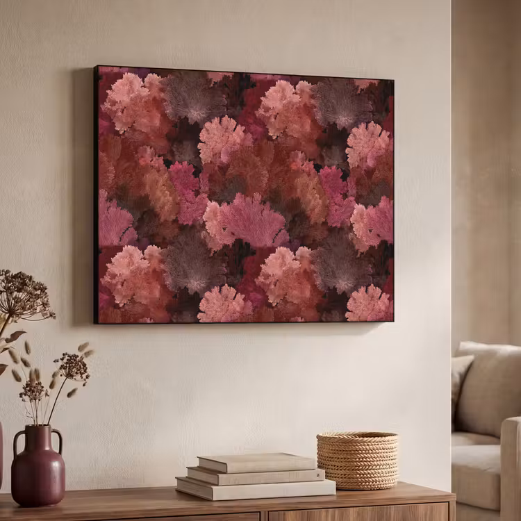 Art Frame - Koraal - Textuur - Kleurrijk — 4