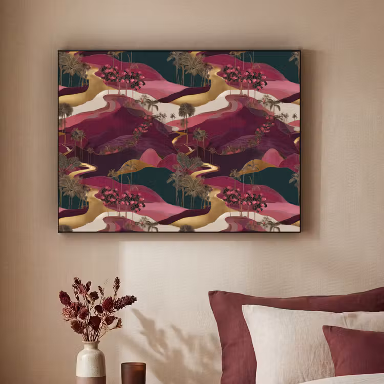 Art Frame - Magisch - Palmbomen - Goud — 2