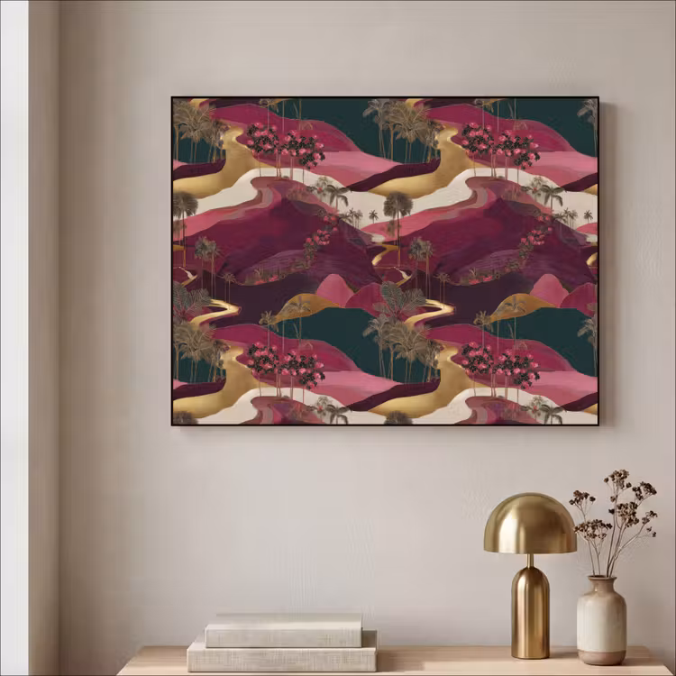Art Frame - Magisch - Palmbomen - Goud — 3