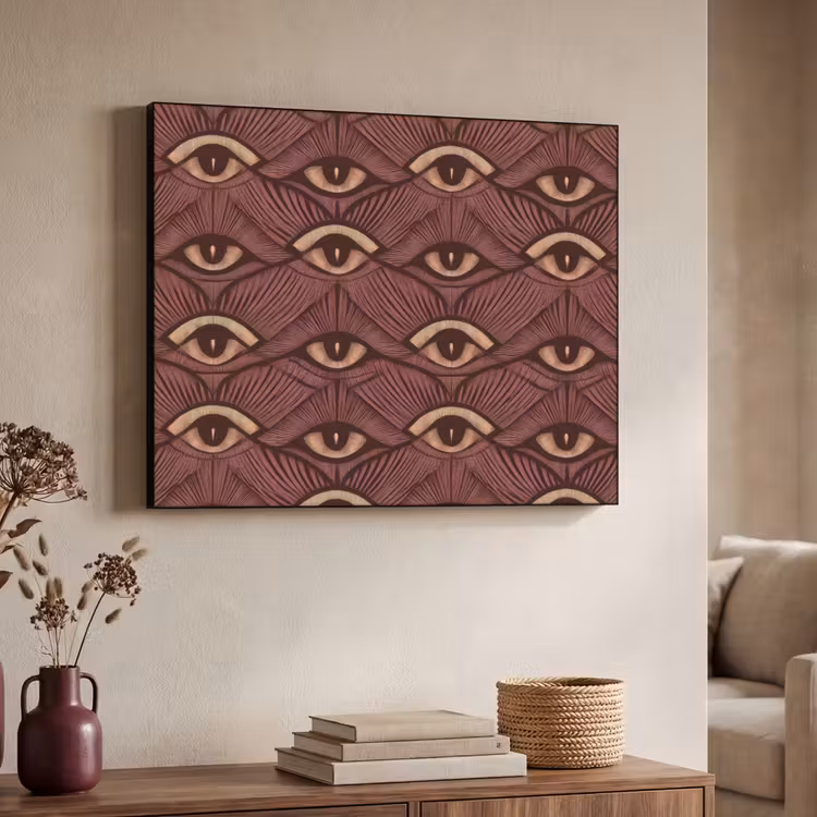 Art Frame - Mystiek - Ogen - Bruin — 4
