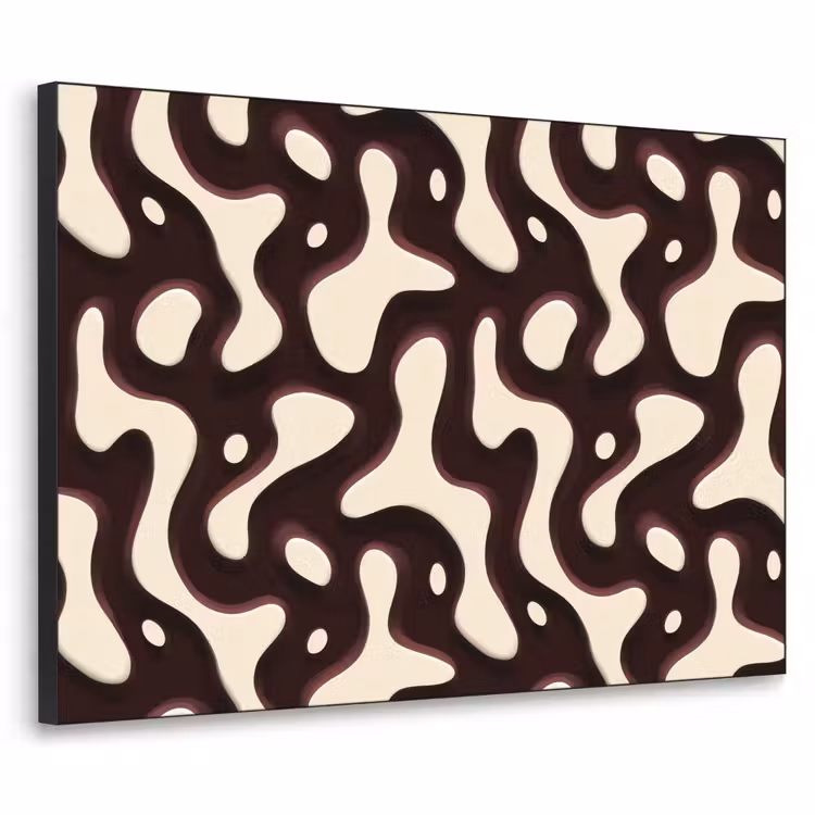 Art Frame - Organisch - Krachtig - Bruin — 1